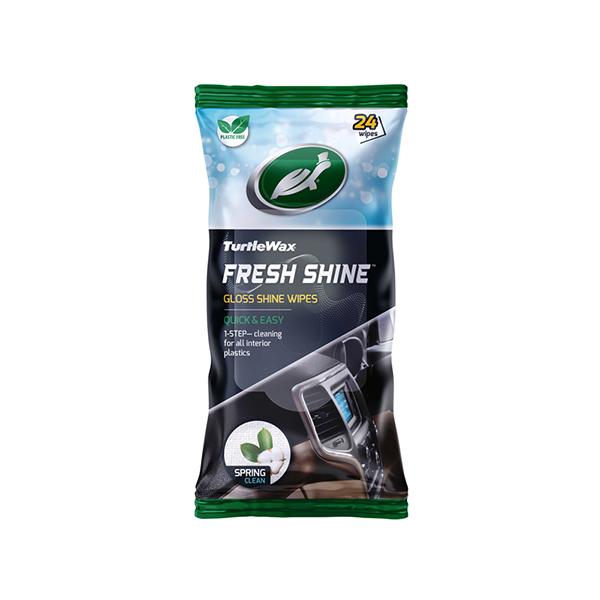 Turtle Wax Fresh Shine Gloss Wipes