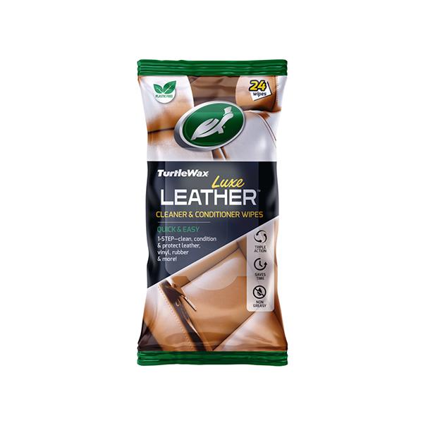 Turtle Wax Luxe Leather Wipes