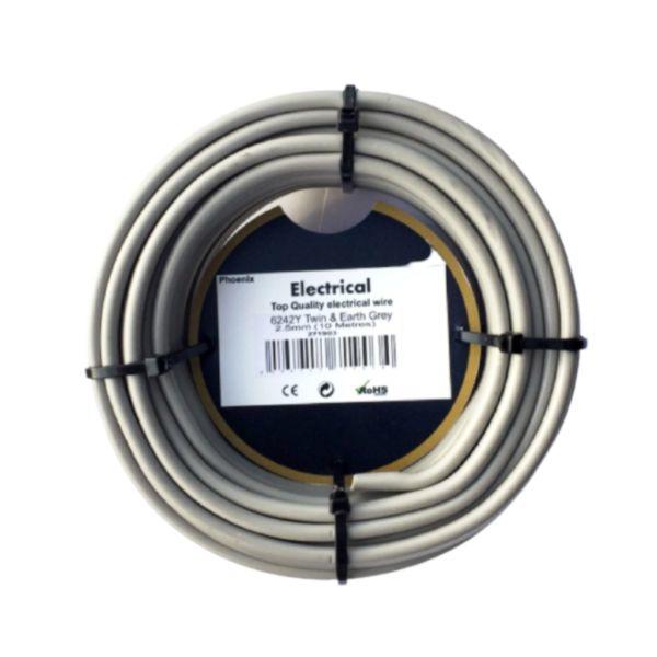 Phoenix 6193Y Twin & Earth Grey 3G1.5mm (10 M)