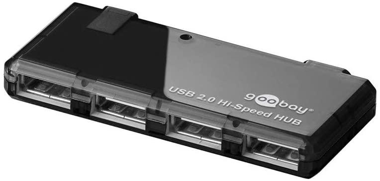 Goobay USB 2.0 Hub 4 Port Black