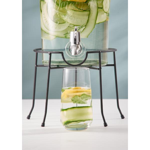 Round Drinks Dispenser Stand