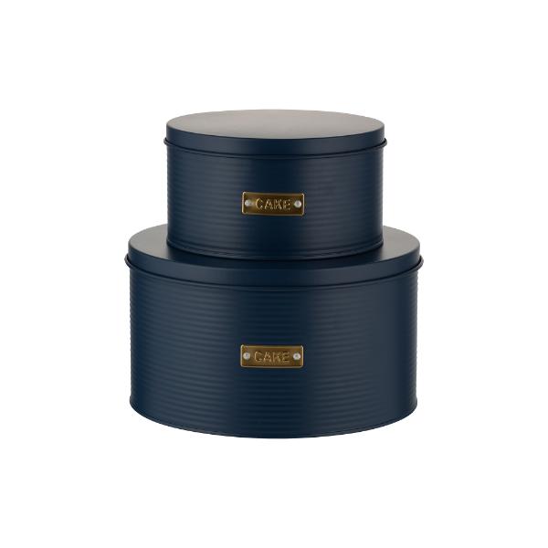 Typhoon Otto Navy Set 2 Cake Tins