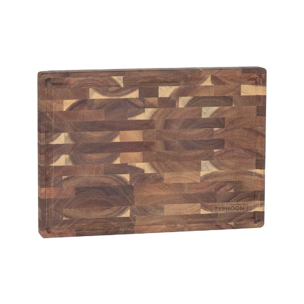 Typhoon World Foods 35 X 25Cm End Grain Acacia Bl