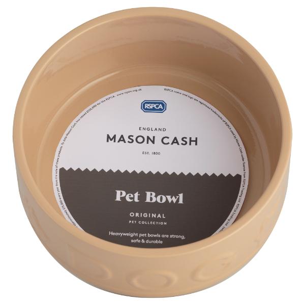 Mason Cash Cane Lettered Dog Bowl 20cm