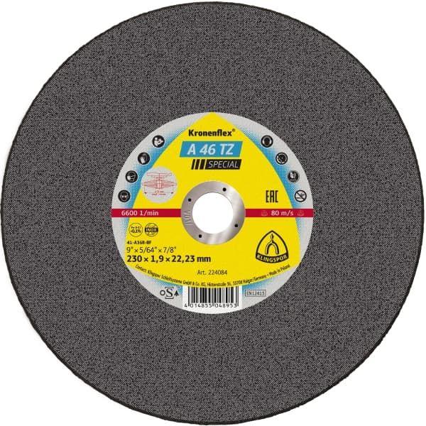 Klingspor A46TZ SPECIAL 230X1.9X22 FL INOX CUTTING