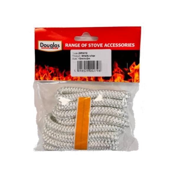Douglas White Stove Rope 10mm x 2m