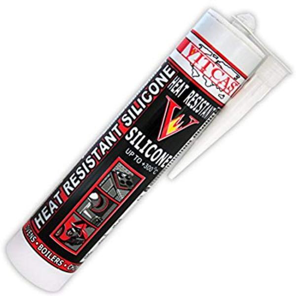 Vitcas Flexible Heat Resistant Silicone Black 310ml