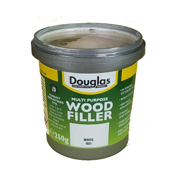 Douglas Multi Purpose Wood Filler 250gr White
