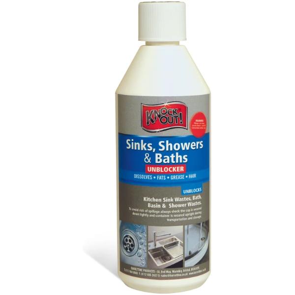 Knock Out Sink & Shower Unblocker 500ml