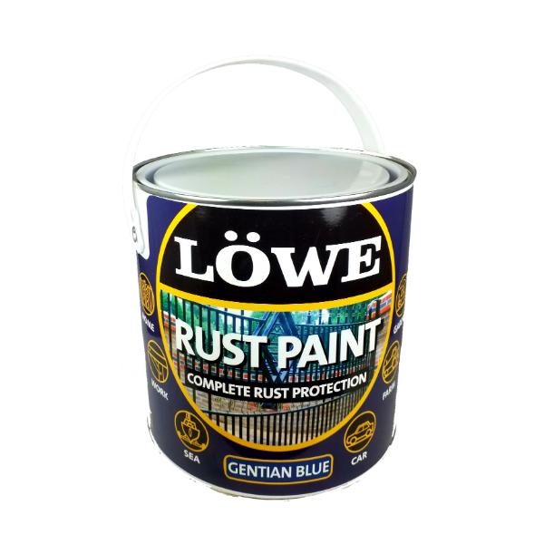 Lowe Rust Paint Gentian Blue, 2.5ltr