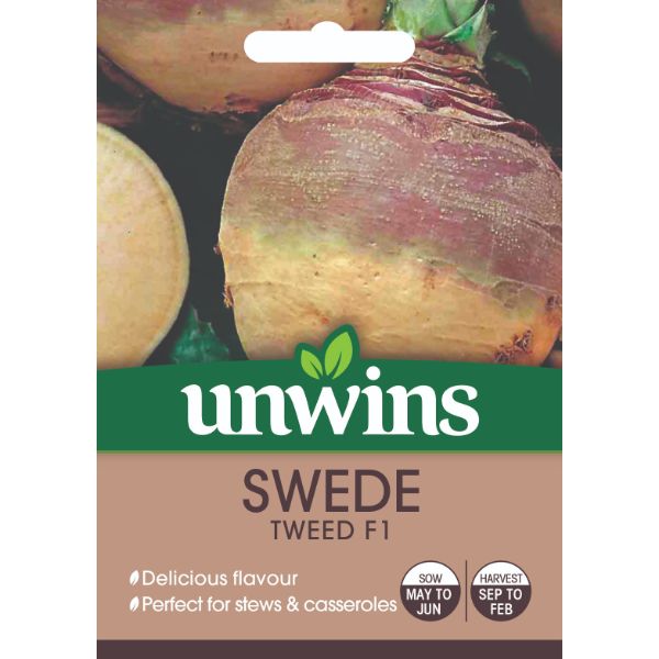 Unwins Seed Packet Swede Tweed F1