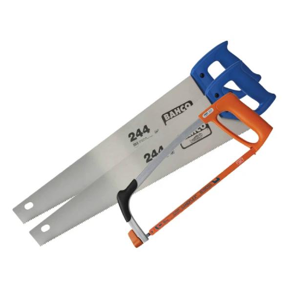 Bahco Twin Pack 244 Handsaw & 317 Hacksaw