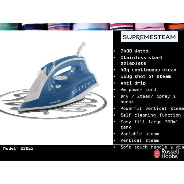 Russell Hobbs 2400W Steam Iron