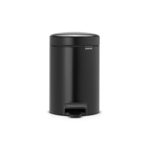 Brabantia Pedal Bin Newicon 3L/Matt Black