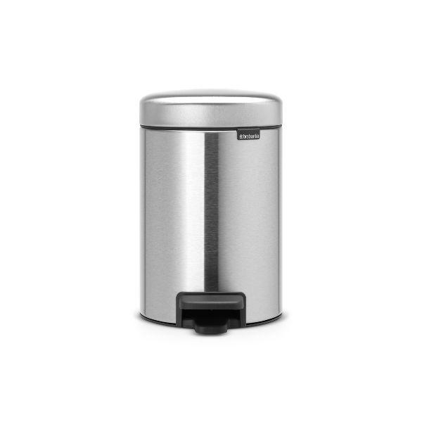 Brabantia Pedal Bin Newicon 3L/Matt Steel