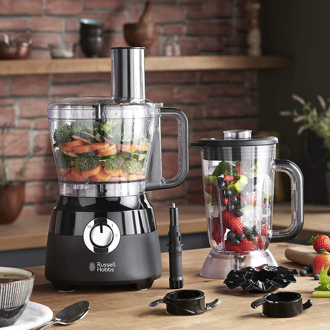 Russell Hobbs DESIRE MATT BLACK Food Processor