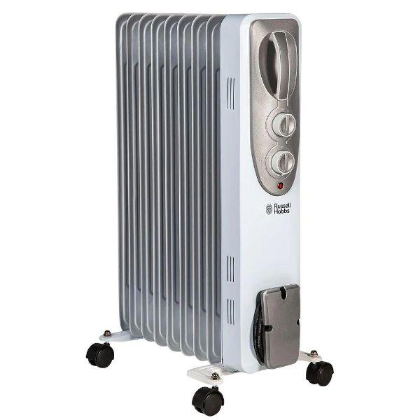 Russell Hobbs WHITE 2kw Oil Filled Radiator