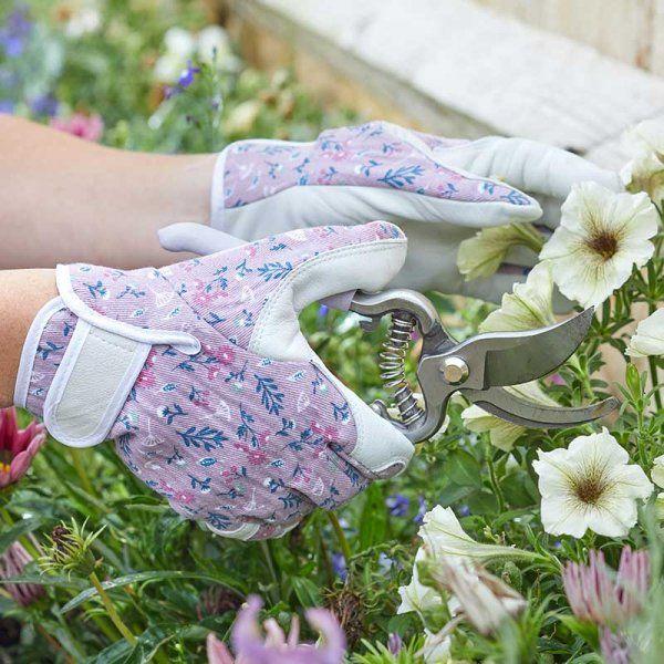 Briers Smart Gardeners Gloves Flowerfield Medium / Size 8