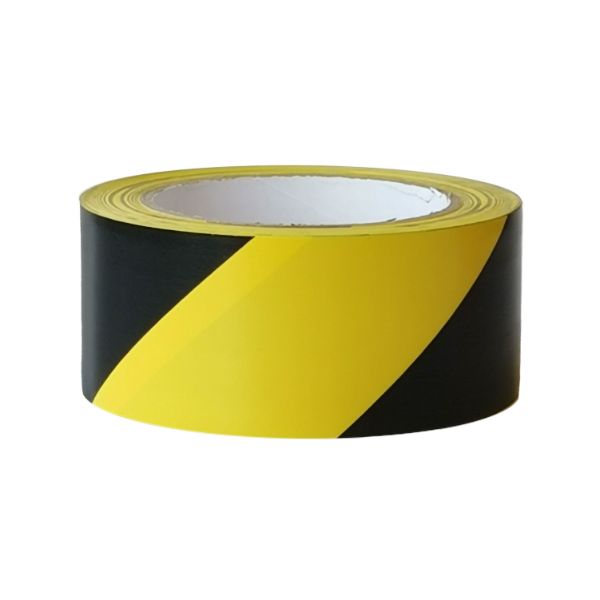 Hazard Marking Tape Black/Yellow 50Mm X 33M
