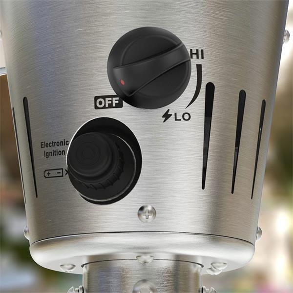 Sahara 13kw Heat Focus Patio Heater Stainless Steel