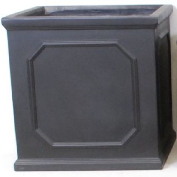Fiberclay Square Garden Planter With Drainage Hole 50X50X50