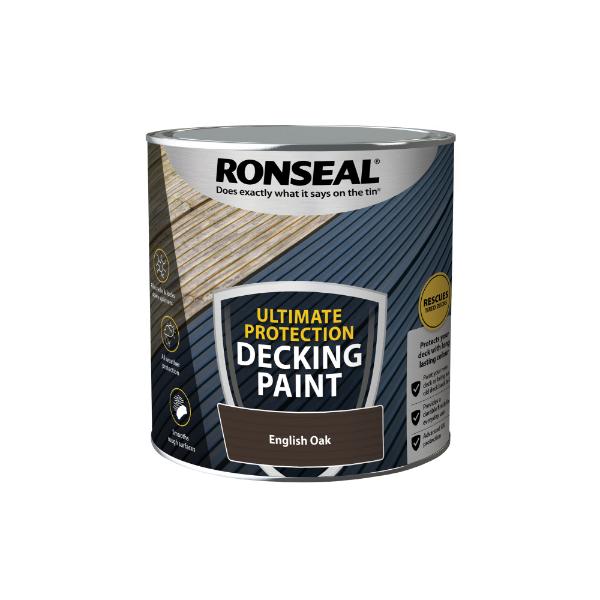 Ultimate Decking Paint English Oak 2.5L