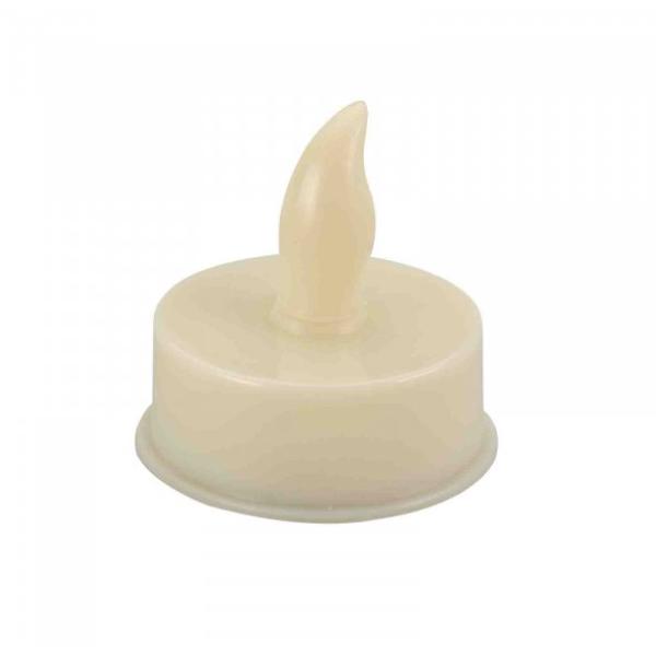 Battery Operated Flamless LED T-Lights (Pack Of 6)