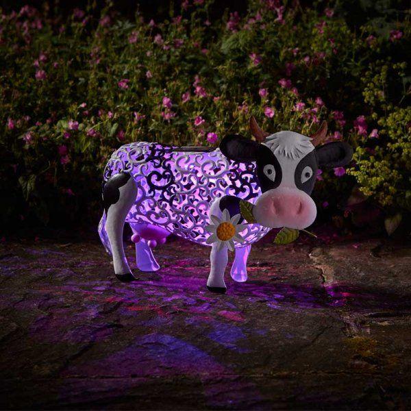 Smart Garden Solar Silhouette Daisy Cow