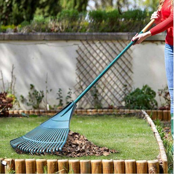 Smart Garden Green Rake