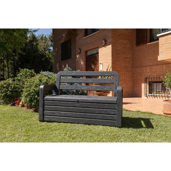 Toomax Storaway Anthracite Bench 263L