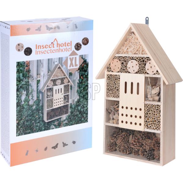 Extra Large Pinewood Insect Hotel 110x375x570mm