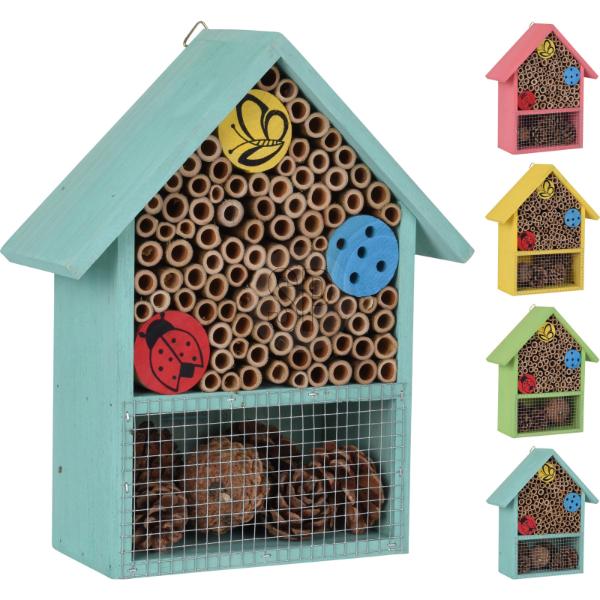 Pinewood, Bamboo and Pine Cone Insect Hotel