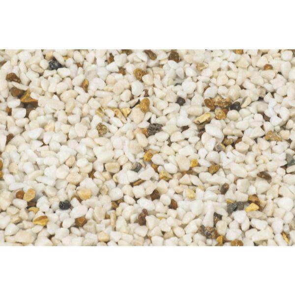 Barleystone10mm White Marble 10% Brown