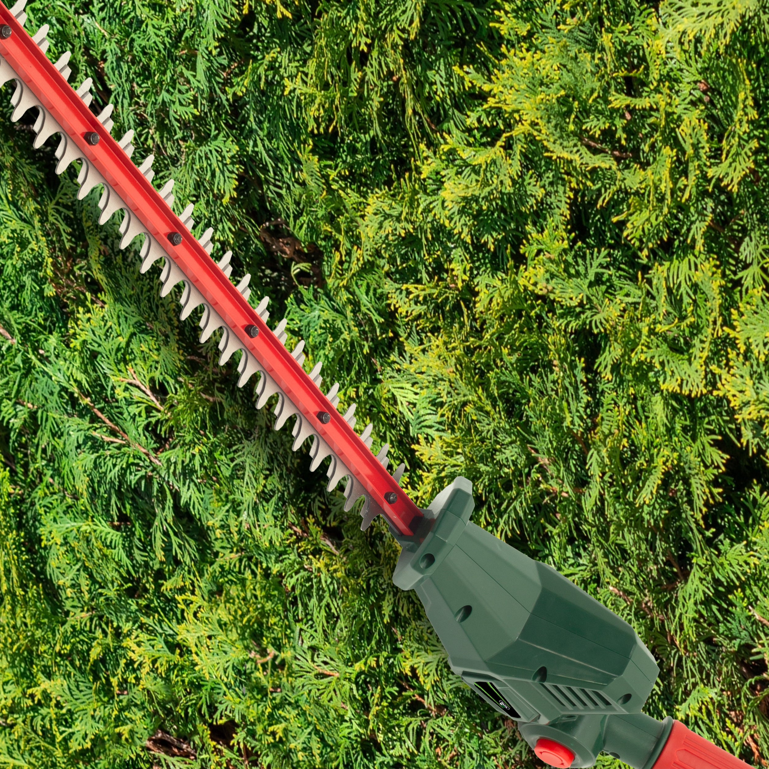 Webb Eco 20v Cordless 50cm Long reach Hedge Trimmer with 1 x 2ah battery & charger