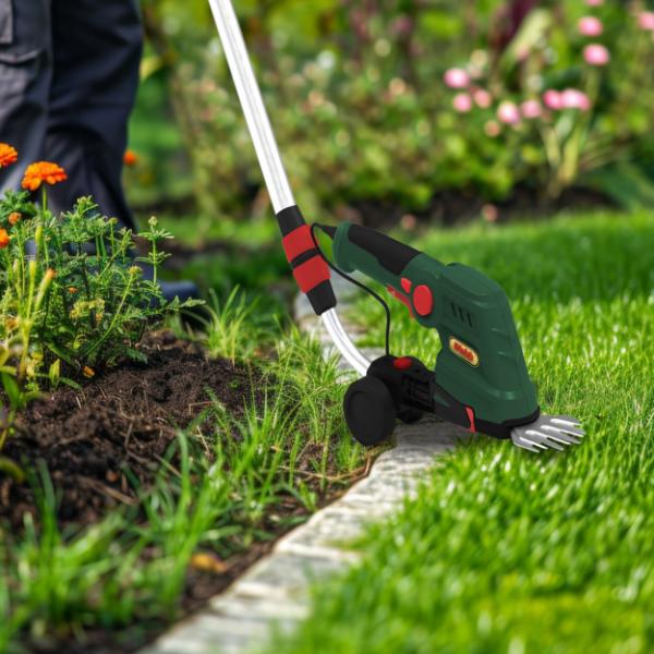 Webb 7.2v Cordless Battery Grass & Hedge Shear with Extension Handle