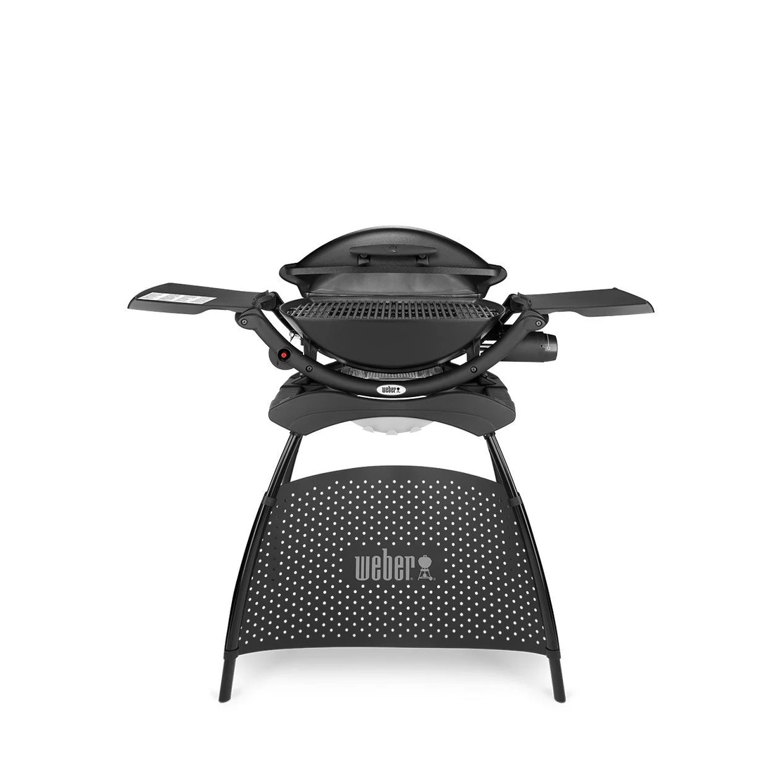 Weber Q 2000 Gas BBQ with Stand Black