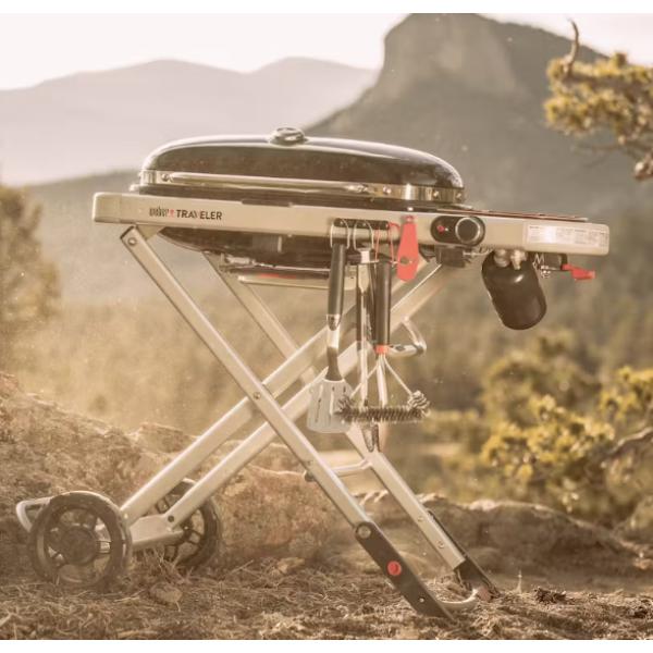 Weber Traveler LP Barbecue Black