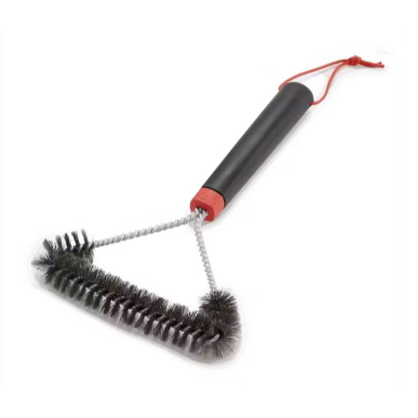 Weber 30cm Three-Sided Grill Brush