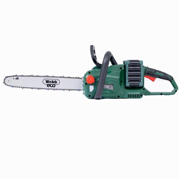 Webb X Series 40V (2 X 20V) 40CM (16") Brushless Chainsaw with 2 X 4Ah Batteries & Charger