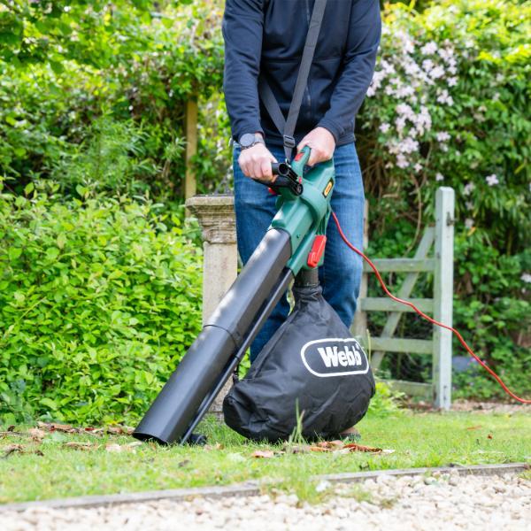 Webb 3300W Electric Garden Blower & Vacuum