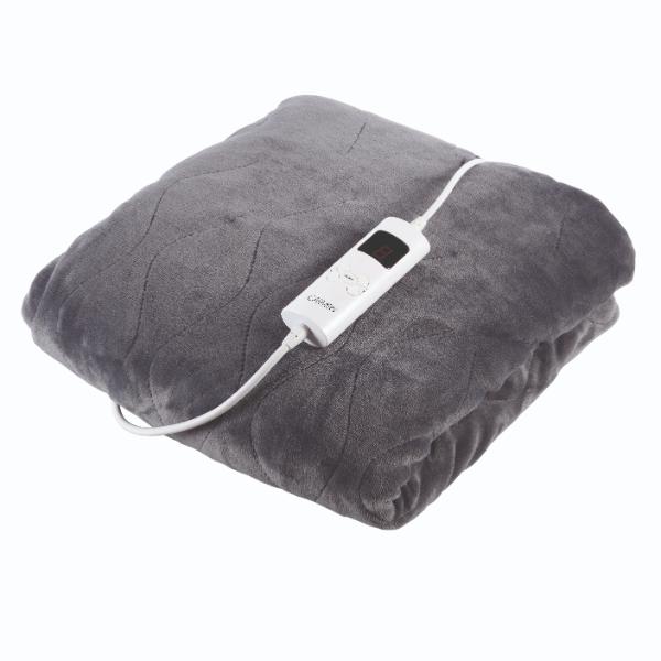 Carmen Heated Throw 160 x 130cm Grey
