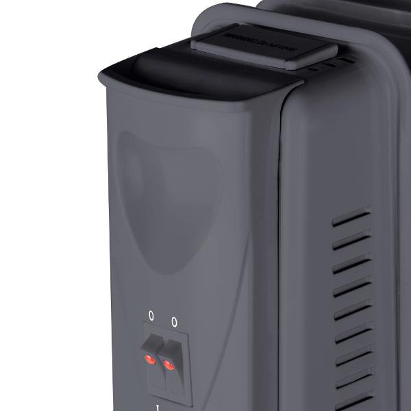 Warnlite 2000W Oil Filled Radiator Grey