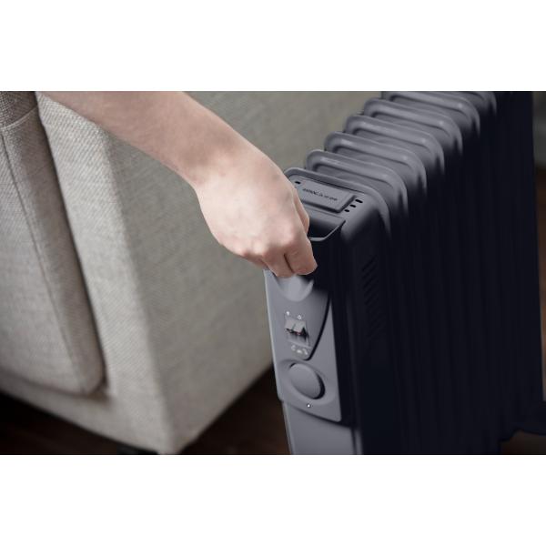 Warnlite 2000W Oil Filled Radiator Grey