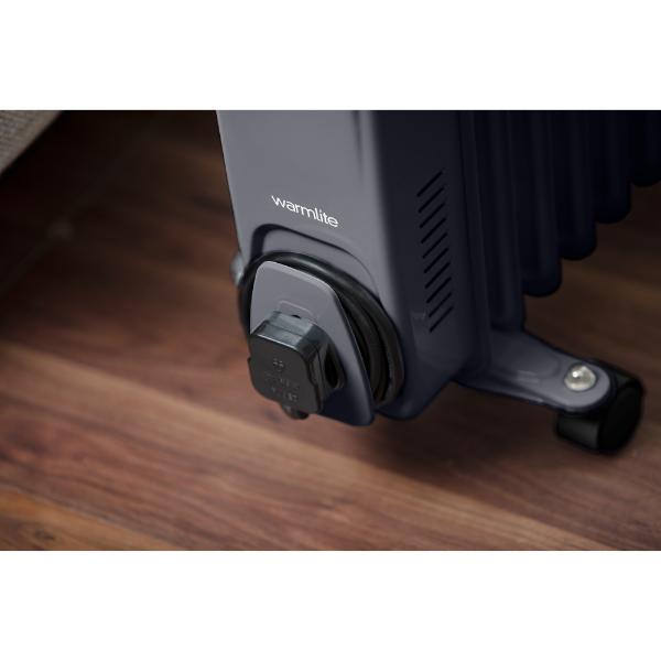 Warnlite 2000W Oil Filled Radiator Grey