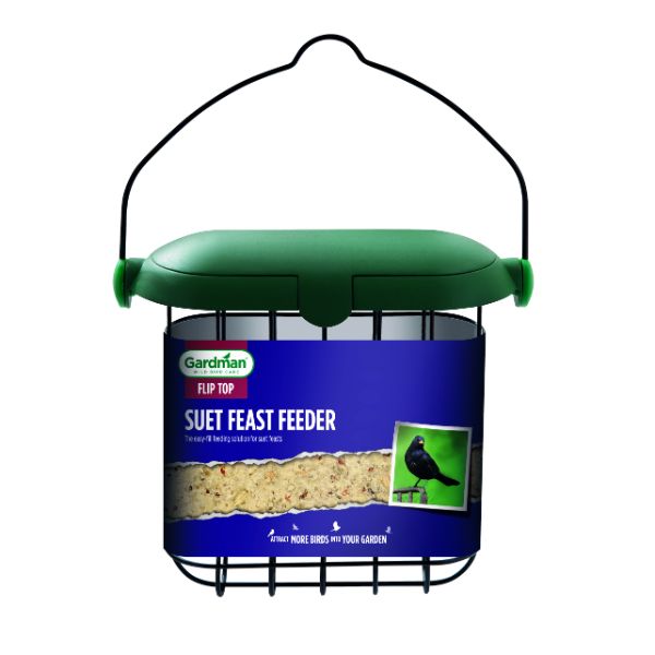 Gardman Flip Top Suet Feast Feeder