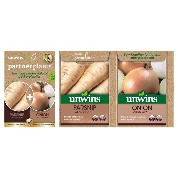 Partner Plants Parsnip Onion