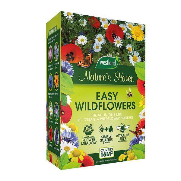 buy irish wildflower seeds Natures Haven Easy Wildflower Mix Box 4kg