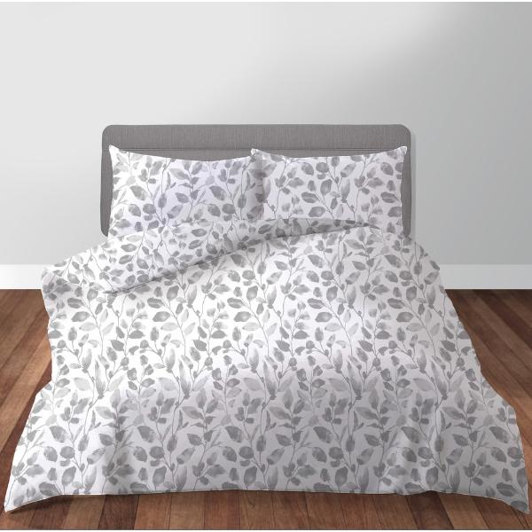 Lara Grey Duvet Set Double