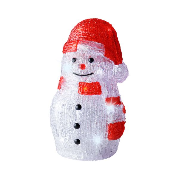 Christmas LED Snowman Battery Operated Indoor 25cm - 4 designs