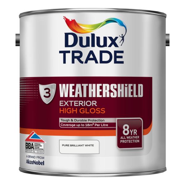 Dulux Trade Weathershield Exterior High Gloss 2.5L